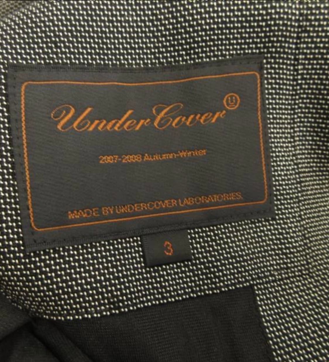 언더커버 07aw 롱 코트 상품이미지4