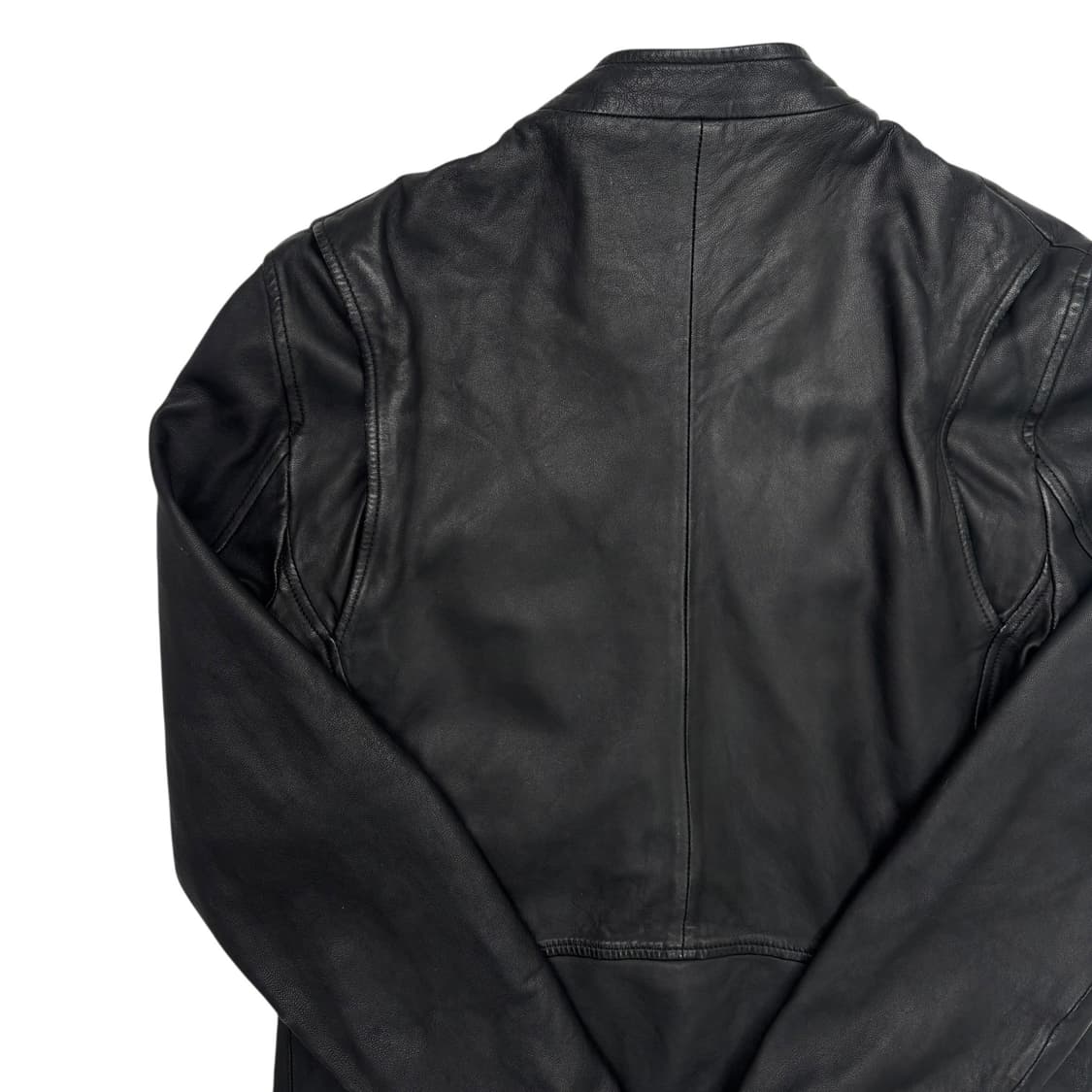 타미 힐피거 램스킨 블랙 레더 자켓 L 상품이미지5