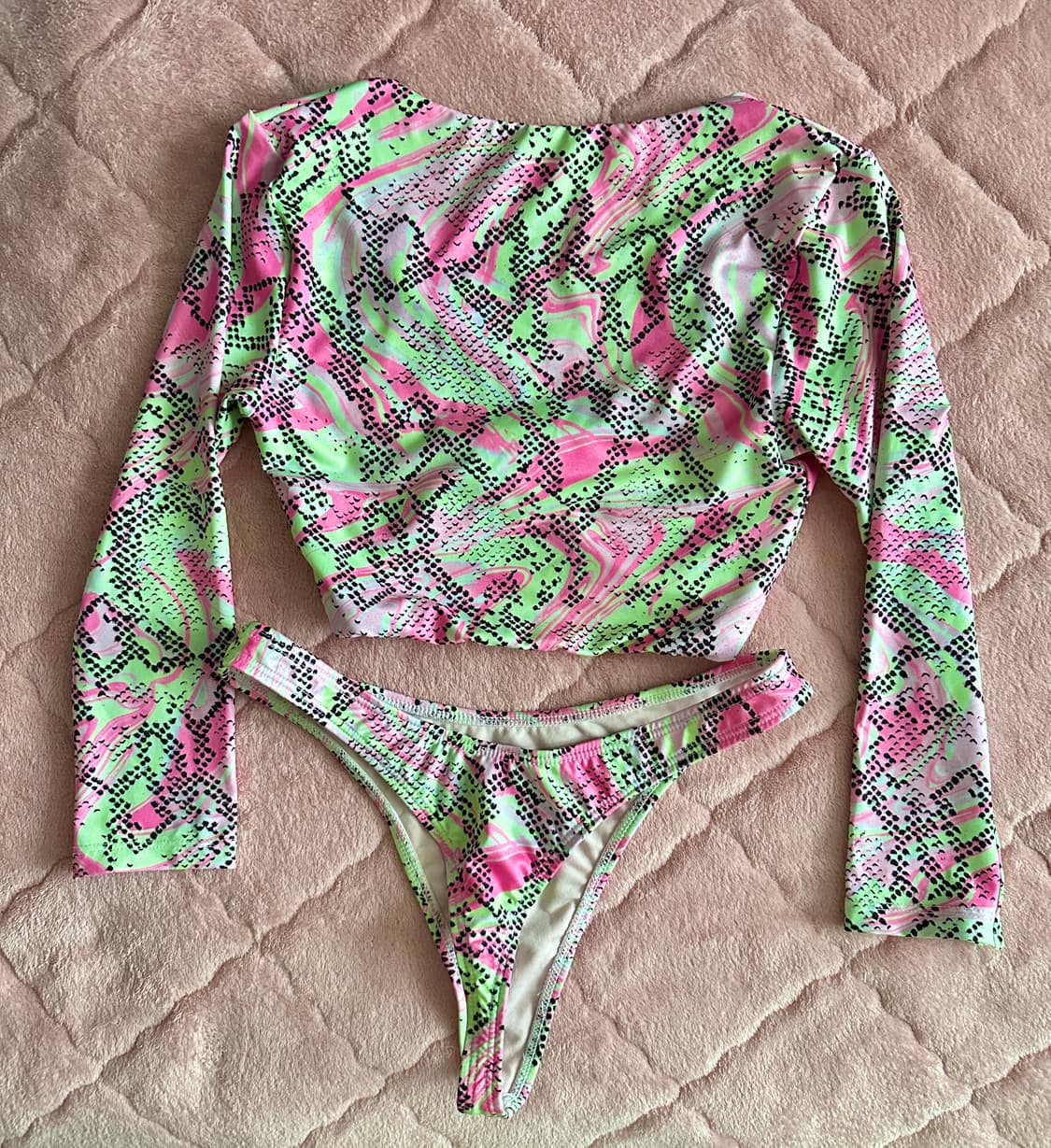 ASOS snake print bikini UK6 상품이미지2
