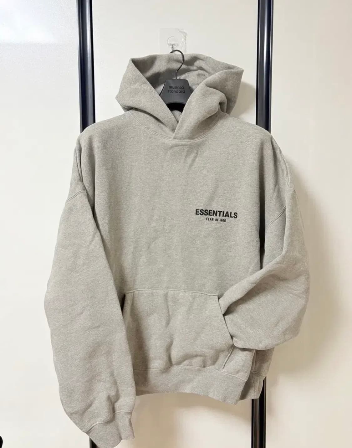 에센셜 후드 다크 오트밀 L 상품이미지2