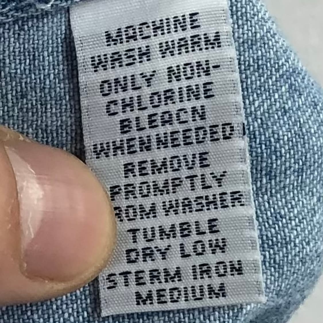 XL 폴로 데님 셔츠 상품이미지4