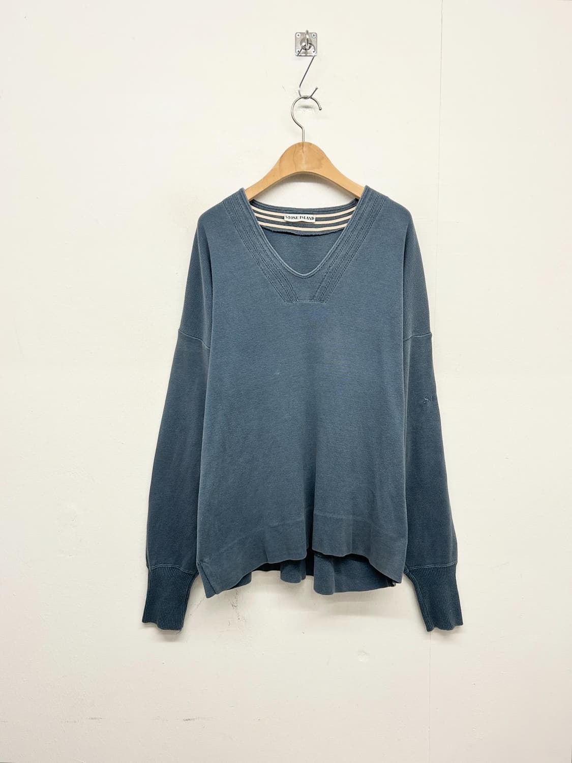 00s 스톤아일랜드 빈티지 브이넥 롱슬리브 상품이미지3