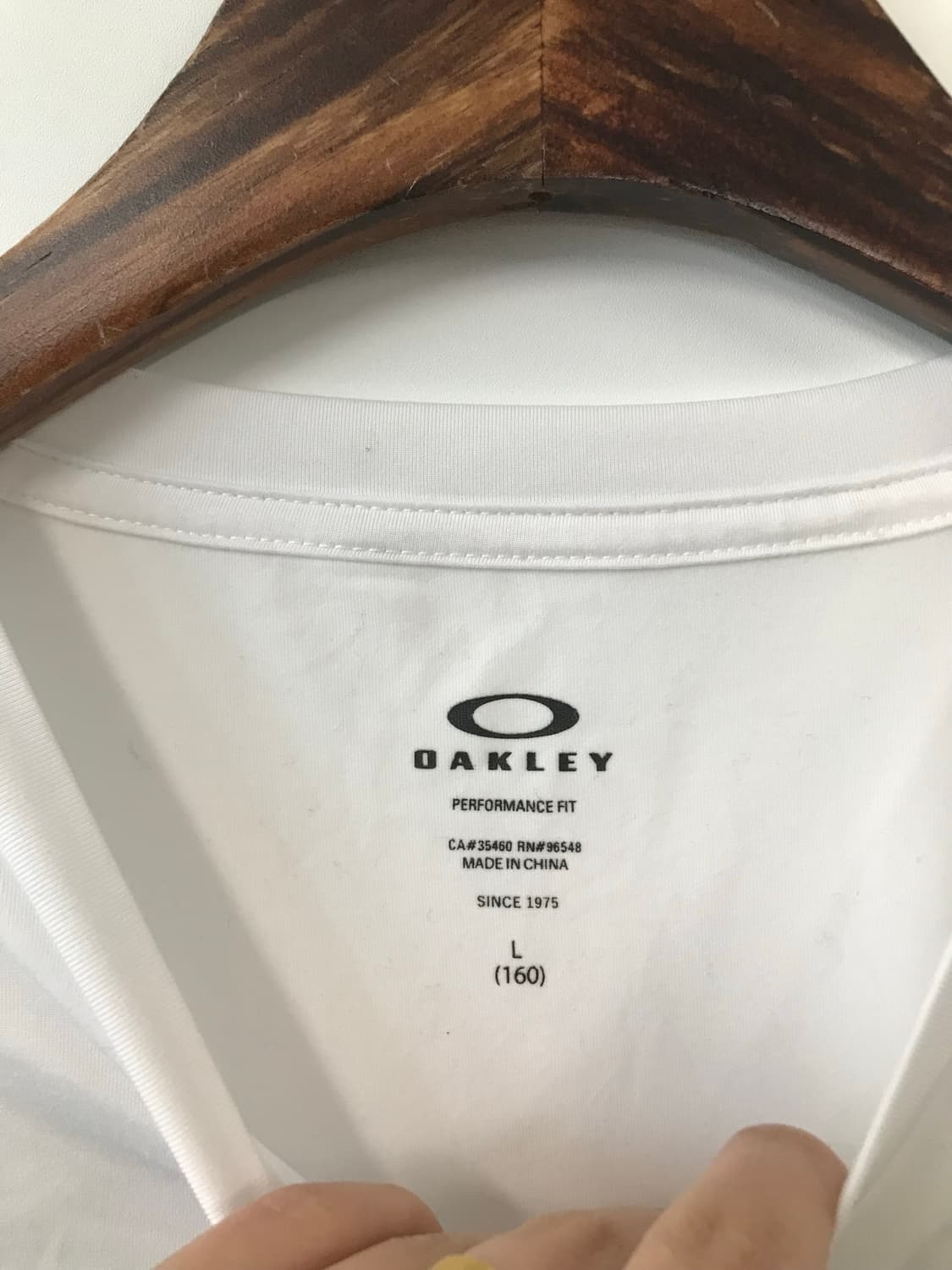 오클리 빅로고 화이트 반팔 티셔츠 상품이미지7