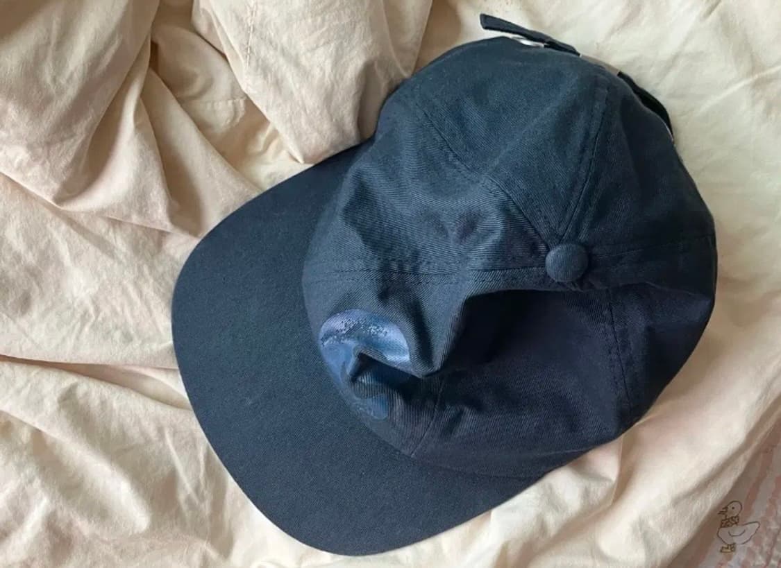 엔조블루스 빈지티 스펠링 볼캡 (Navy) 상품이미지3