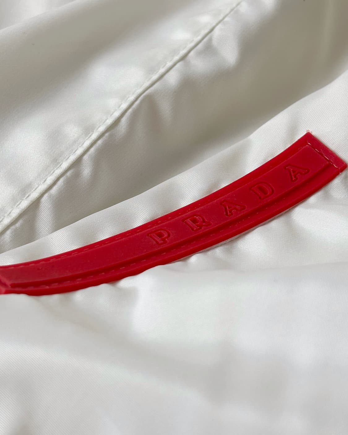 Prada Sport white cotton zip-up jacket 상품이미지4