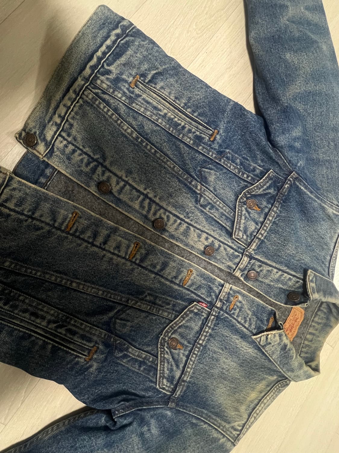 리바이스 블랭킷 데님자켓 80s 90s USA 상품이미지3