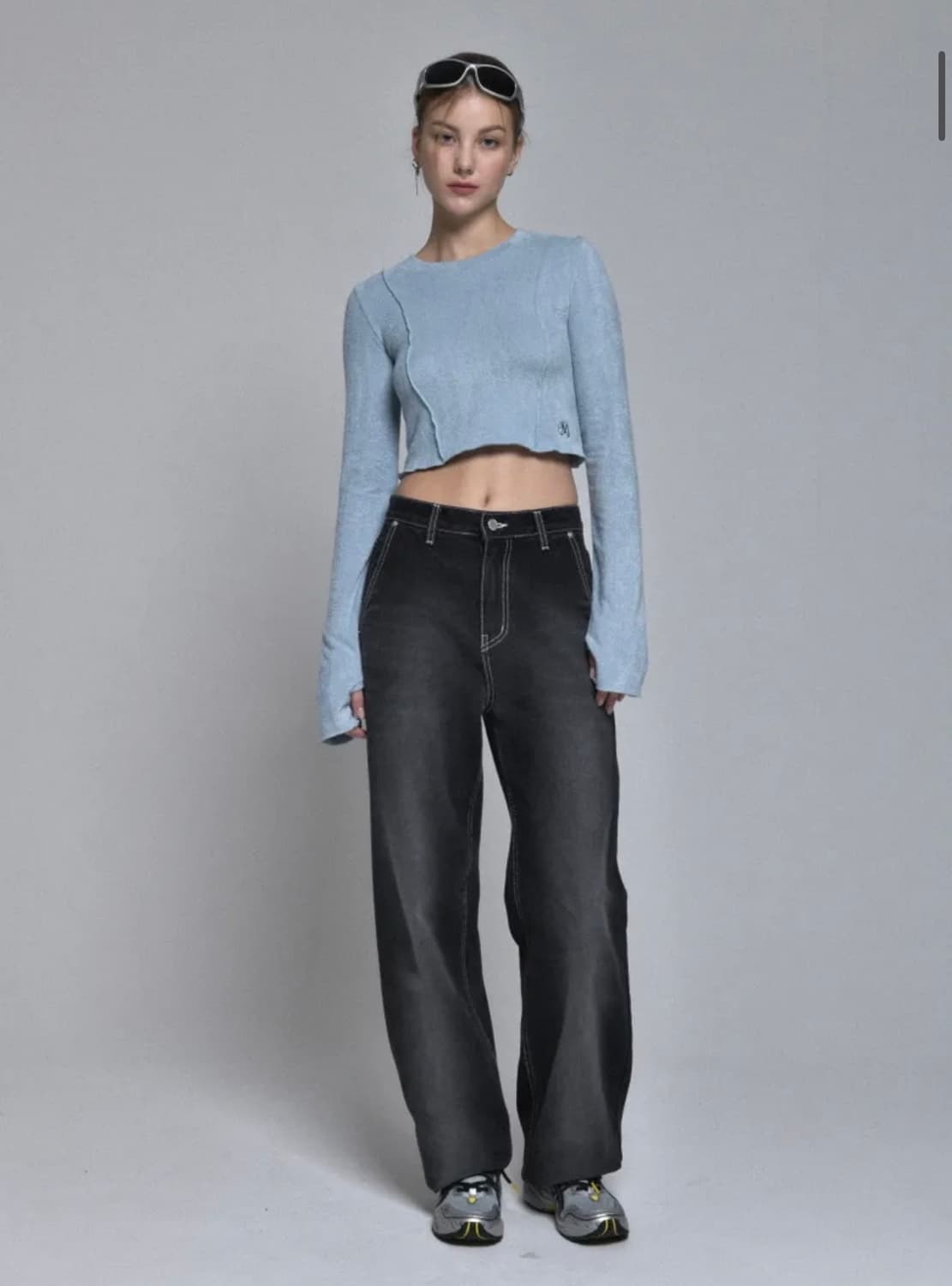 미드나잇무브 bt denim pants (black) 상품이미지1