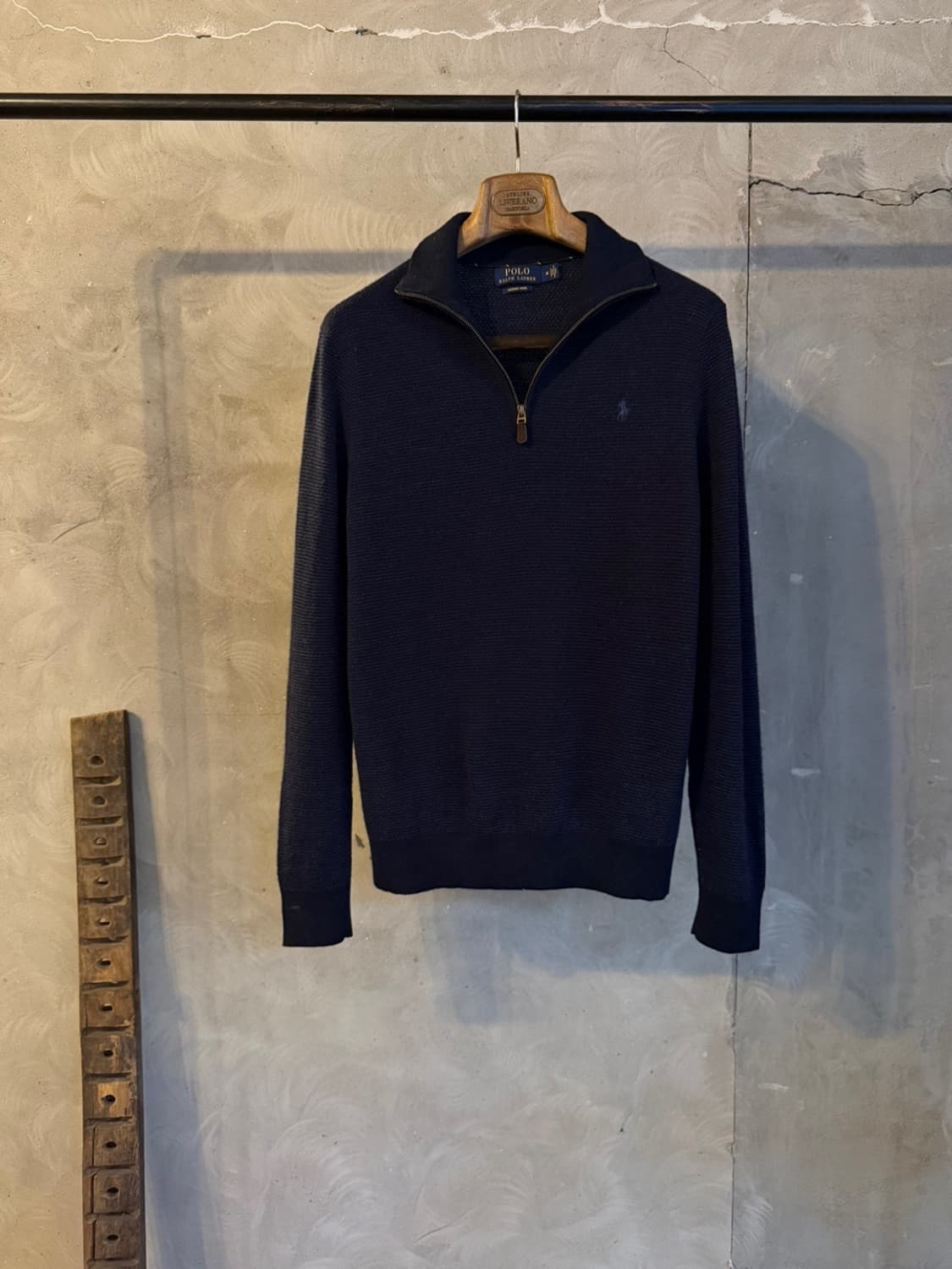 폴로 랄프로렌 클래식 짚업 니트 100 상품이미지10