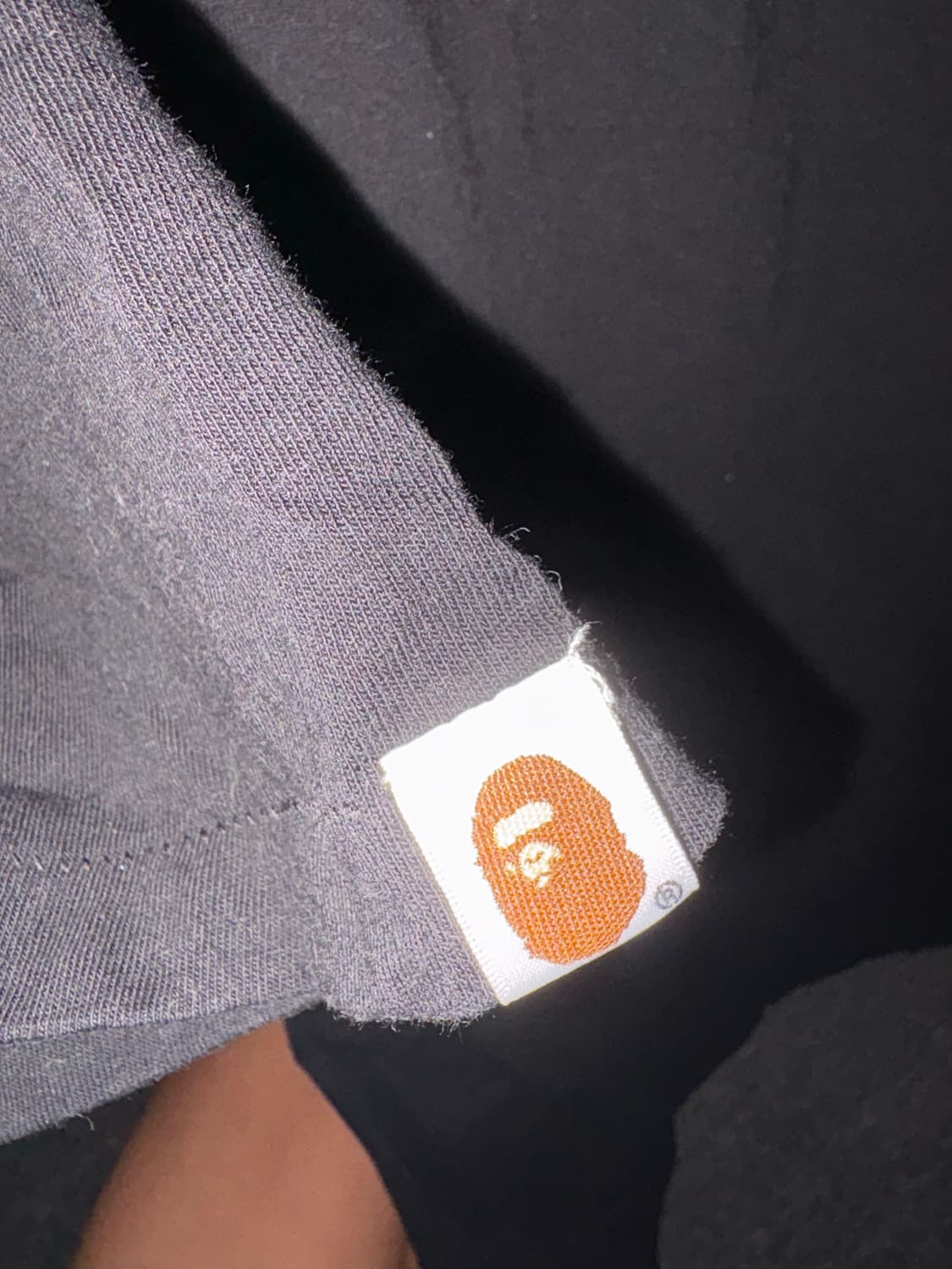 Bape 베이프 블랙 카모 반팔 티셔츠 s 상품이미지2