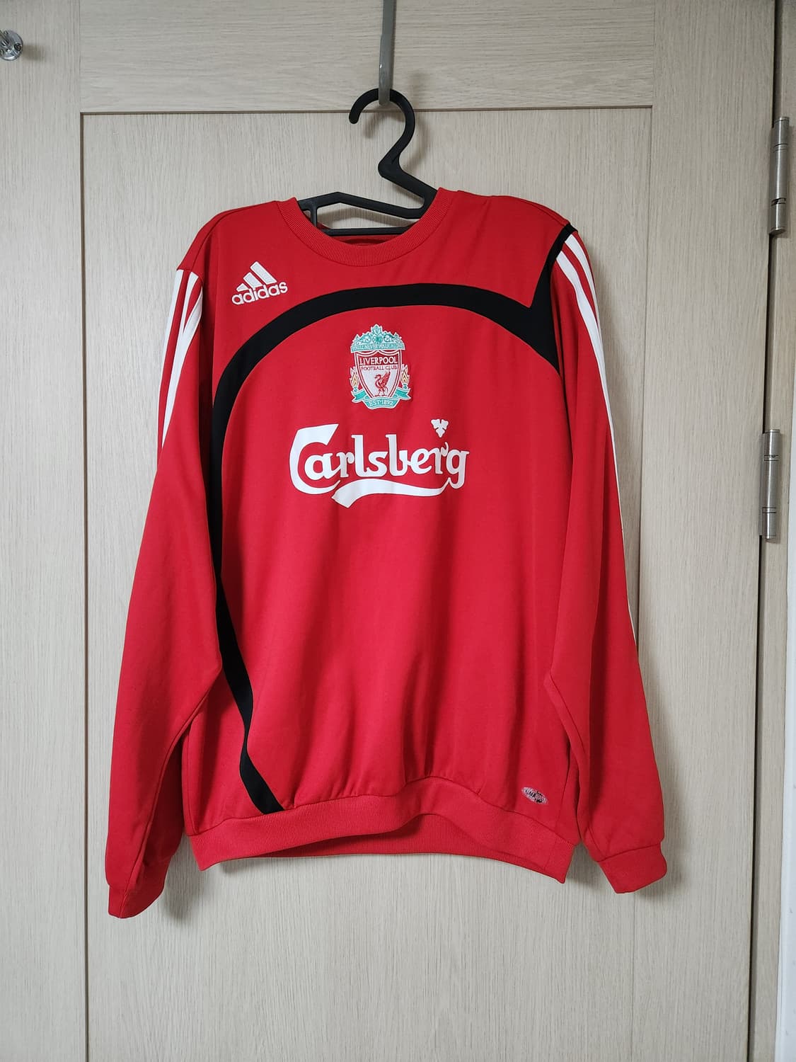 2007-08 리버풀 아디다스 클리마웜 스웨트셔츠 사이즈L 상품이미지1