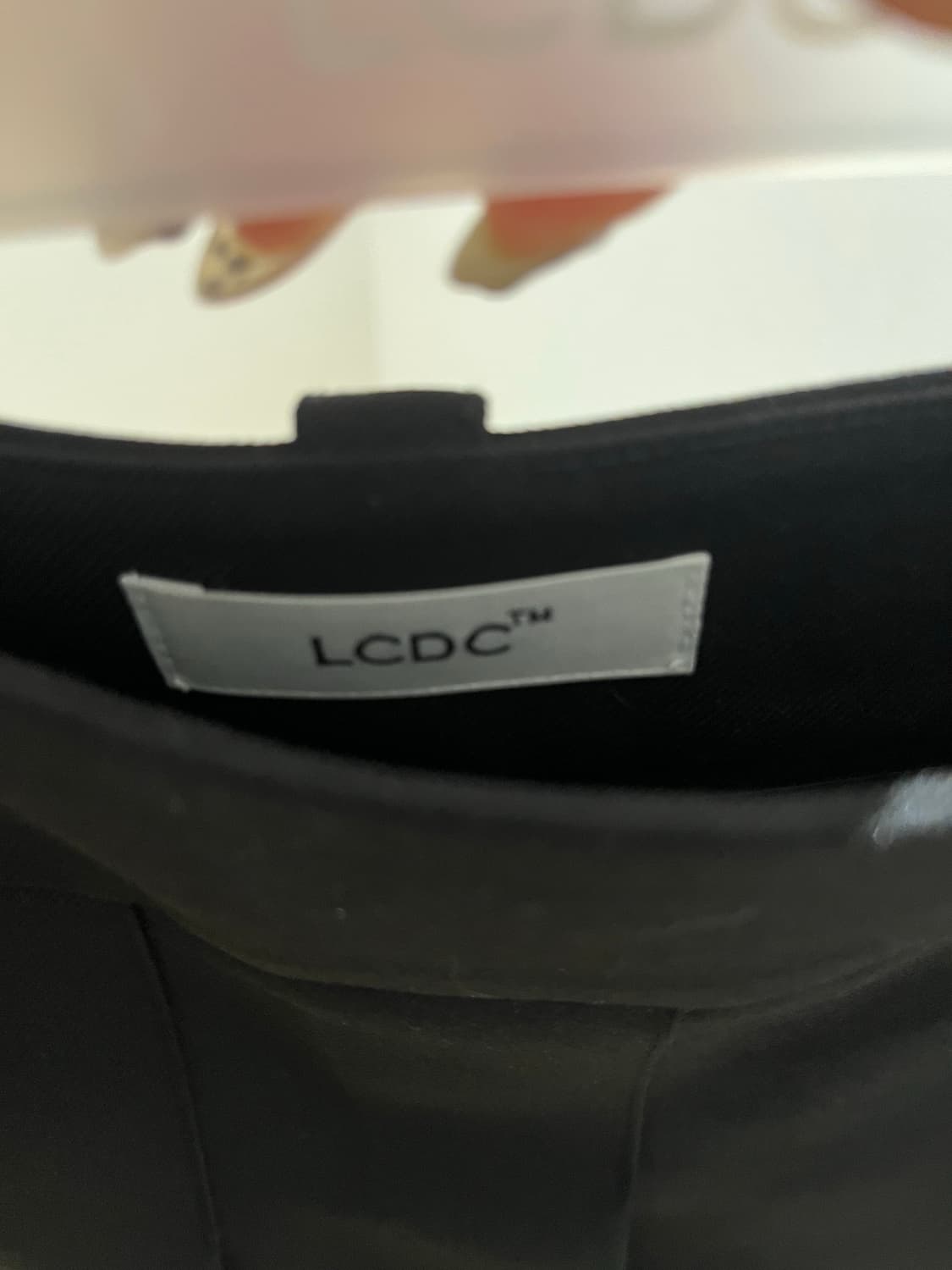 LCDC tm 엘씨디씨 플리츠 스커트 레이어드 스커트 블랙 상품이미지6