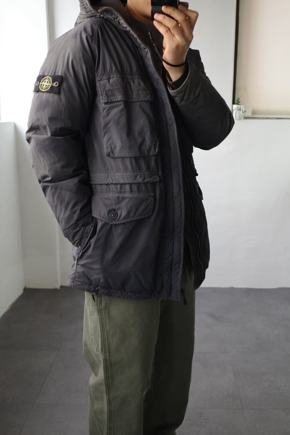 스톤아일랜드 마이크로 랩스 파카 상품이미지2