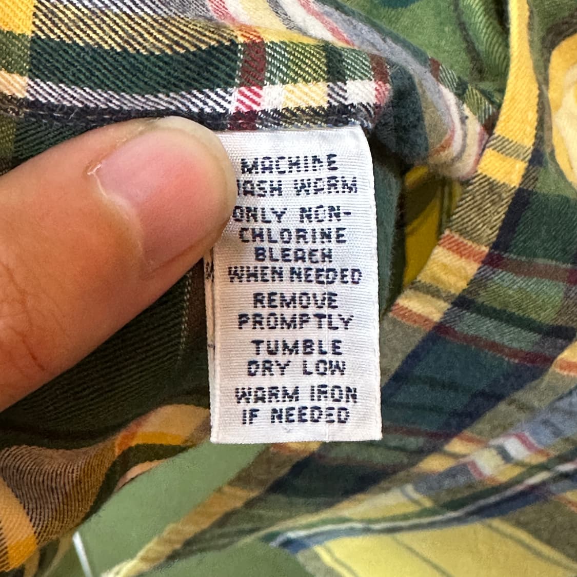 폴로 랄프로렌 클래식 핏 체크 셔츠 상품이미지4