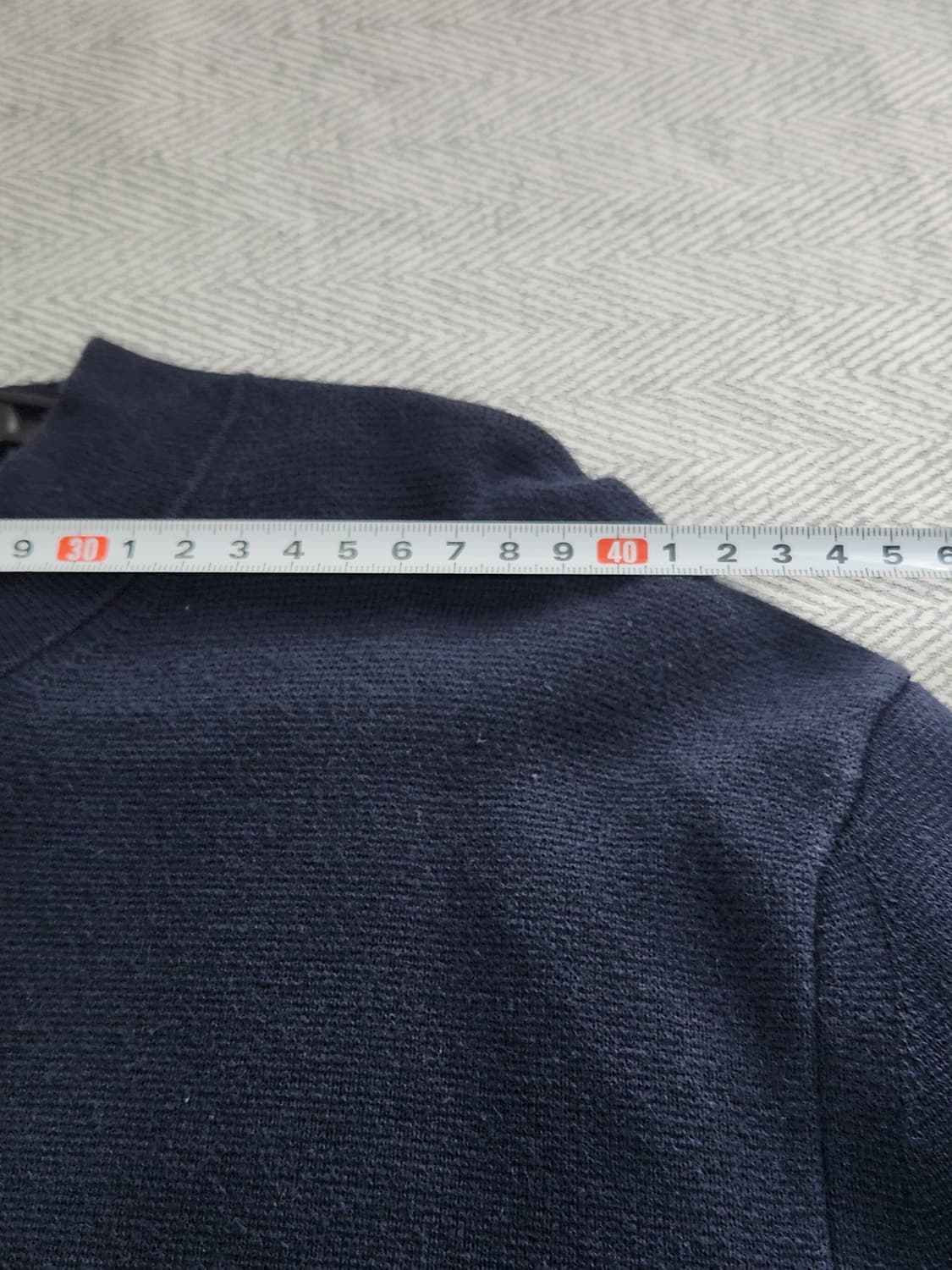 [L] 타미힐피거 네이비 니트 남성 L사이즈 상품이미지10