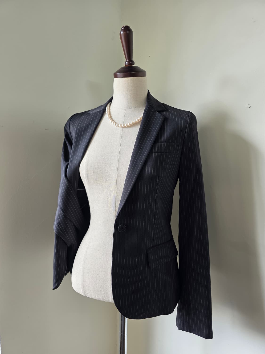 띠어리 스트라이프 자켓 상품이미지2