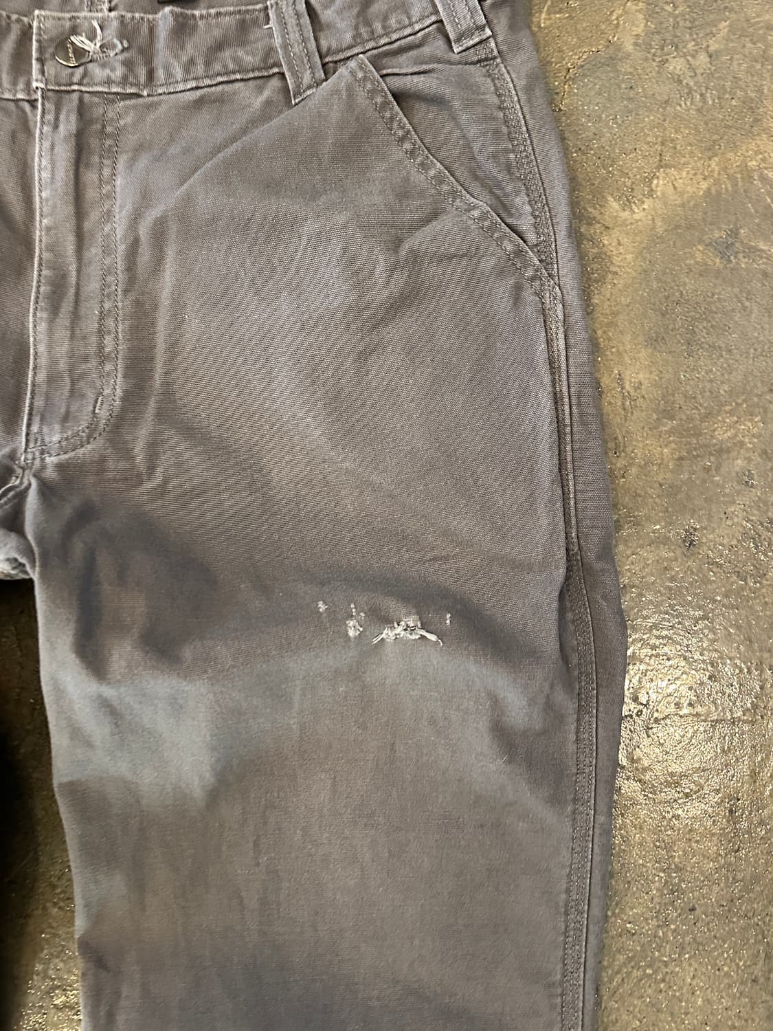 칼하트 릴렉스핏 워크팬츠 차콜 36X30 상품이미지3