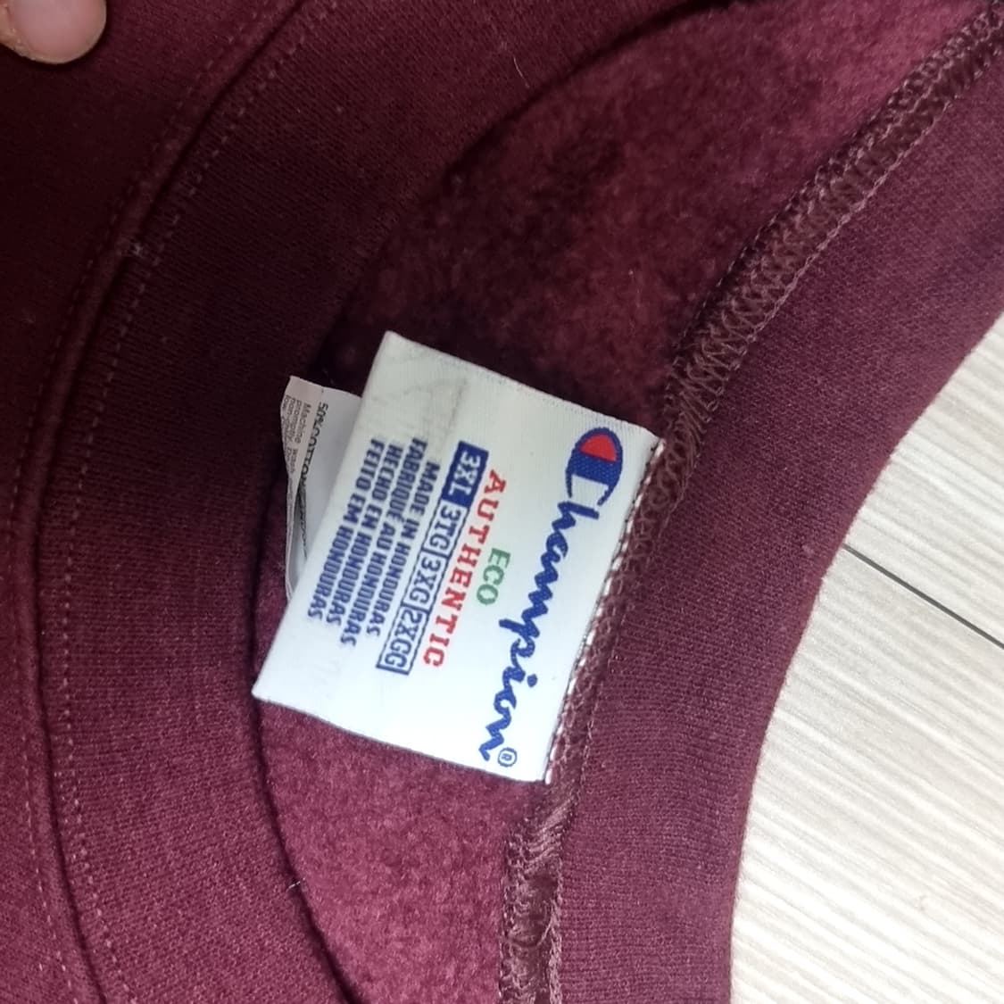 챔피온 맨투맨 버건디(xxxl) 상품이미지2