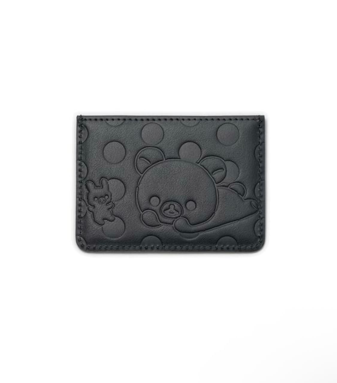 korilakkuma dot card wallet (black) 상품이미지1