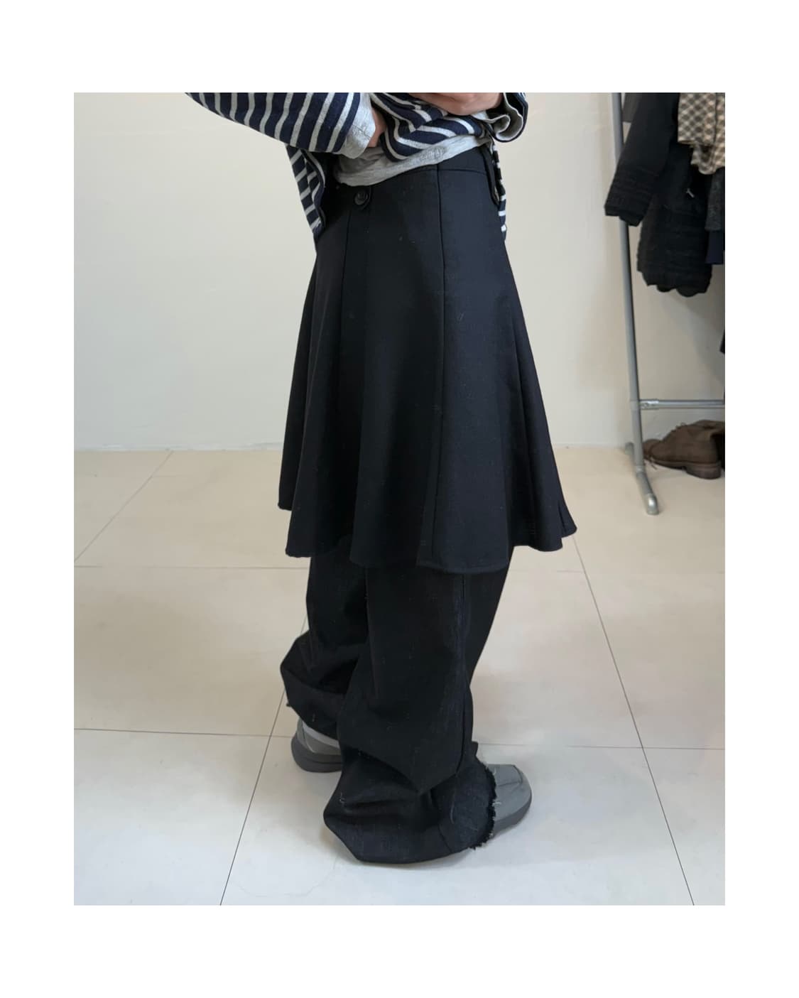 빈티지 울 스커트 상품이미지2