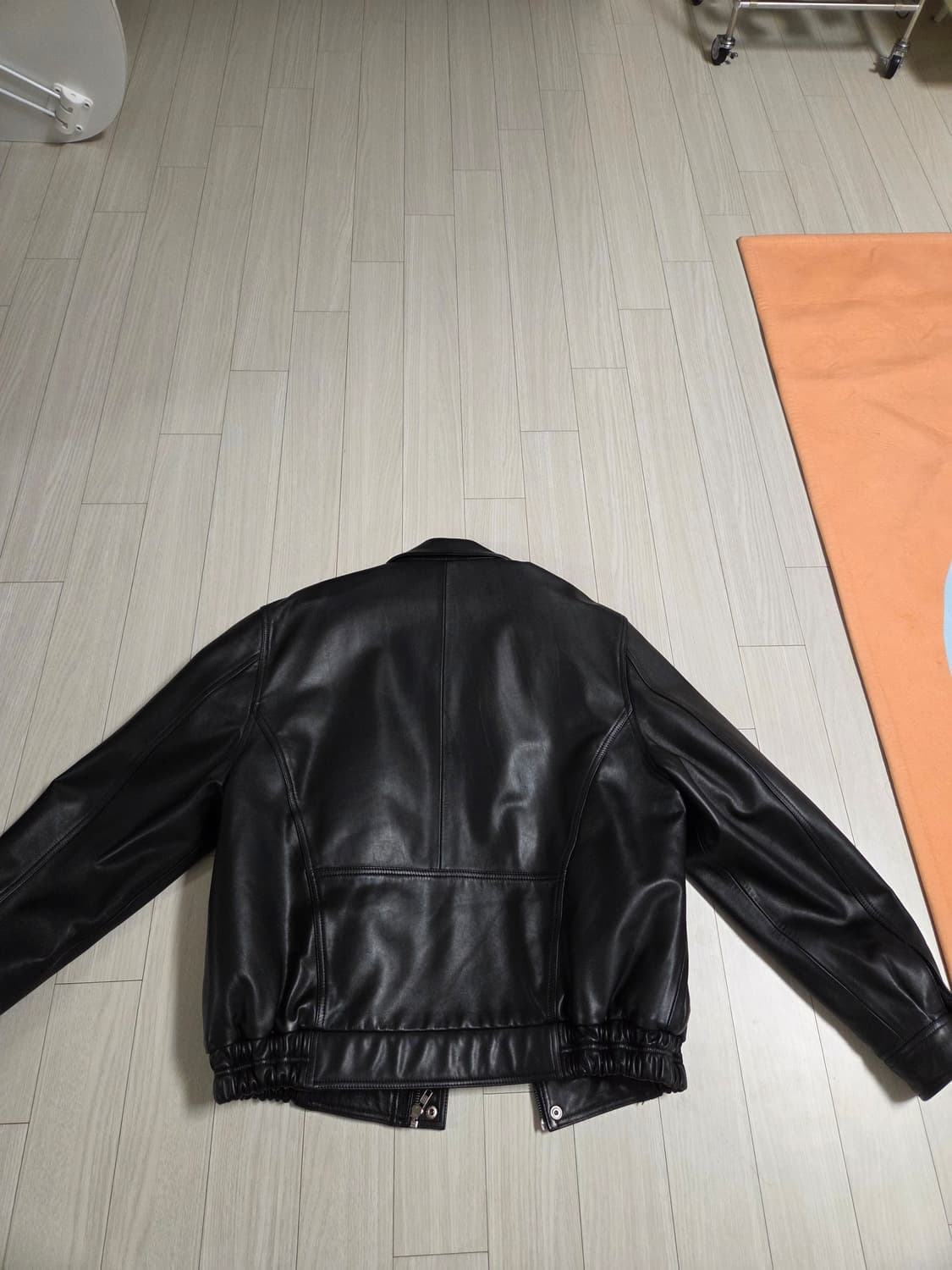 Sunflower 90s lether bomber 상품이미지3