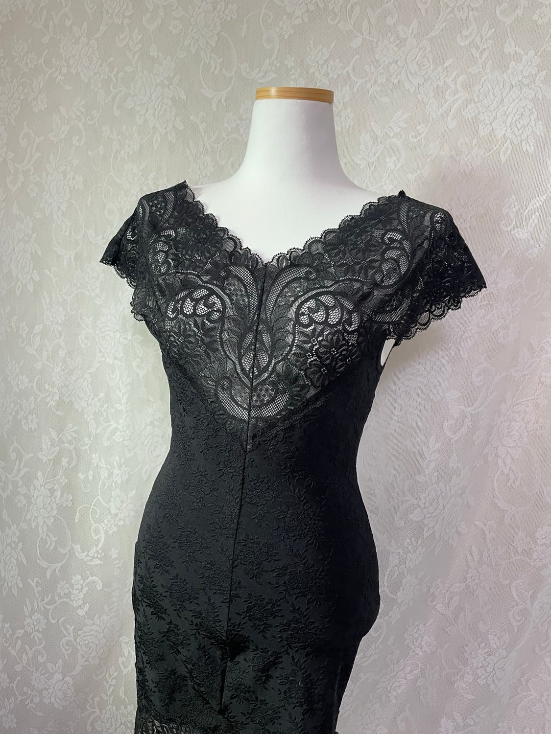 black lace slip dress / gothic lingerie 상품이미지1