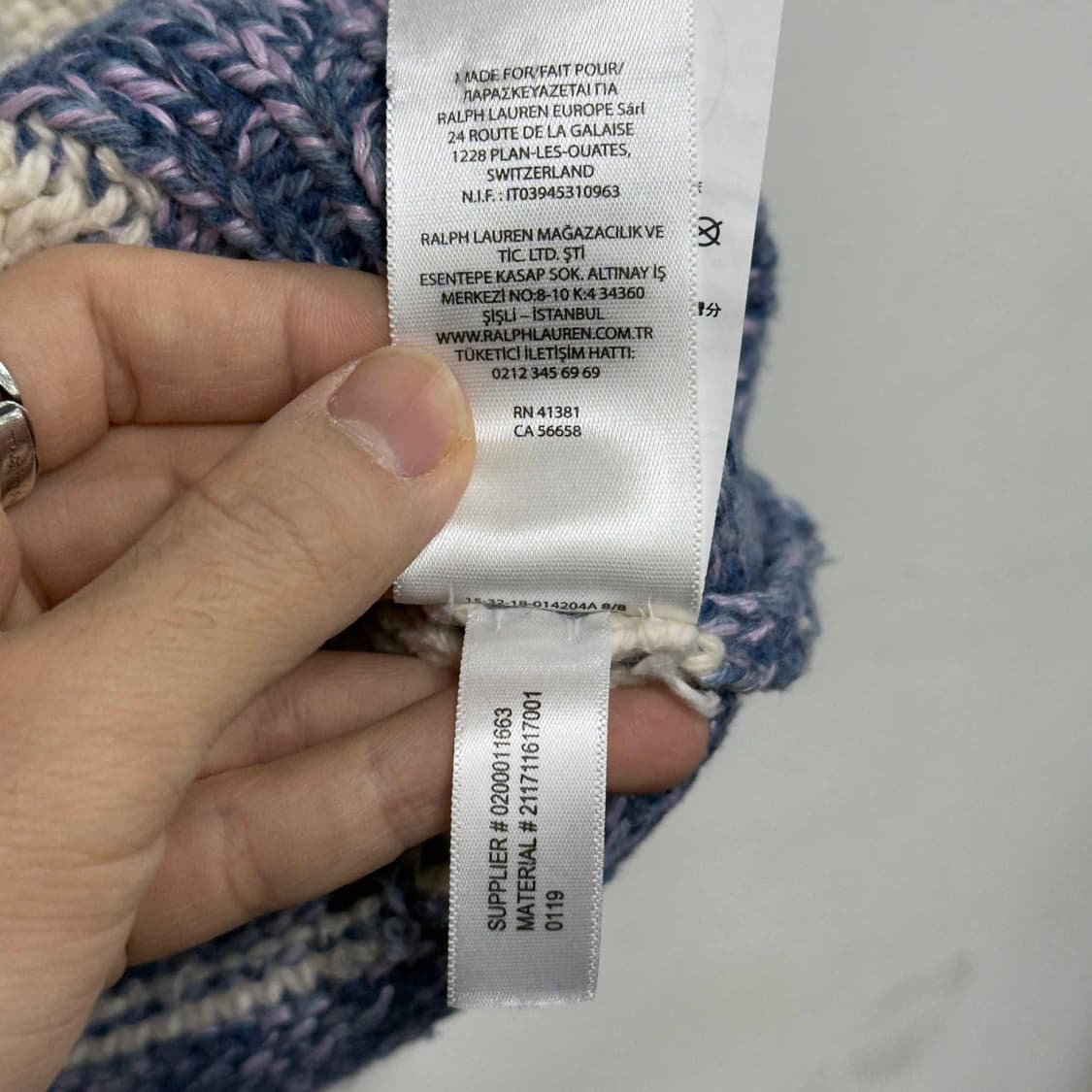 폴로 랄프로렌 숄카라 니트 가디건 상품이미지7