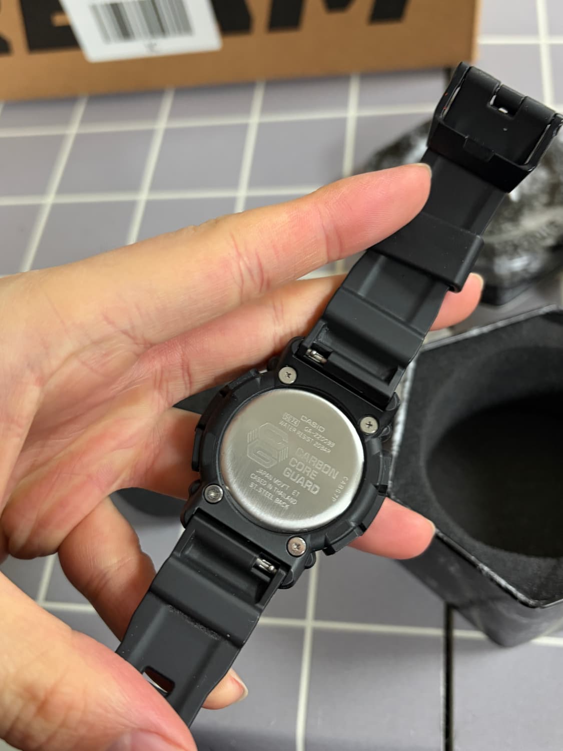 지샥 GA-2100BB 올블랙 에디션(일본 매장 구매) 상품이미지2