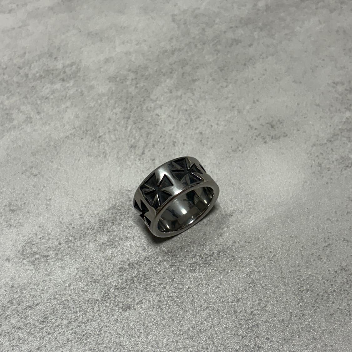 클래식한 표창 써지컬 반지 상품이미지1