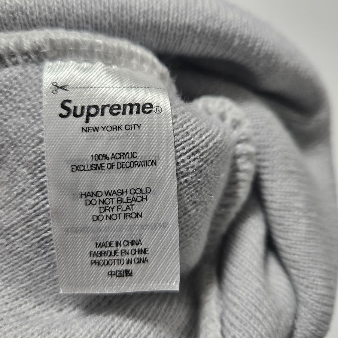 슈프림 비니 애쉬 그레이 상품이미지3