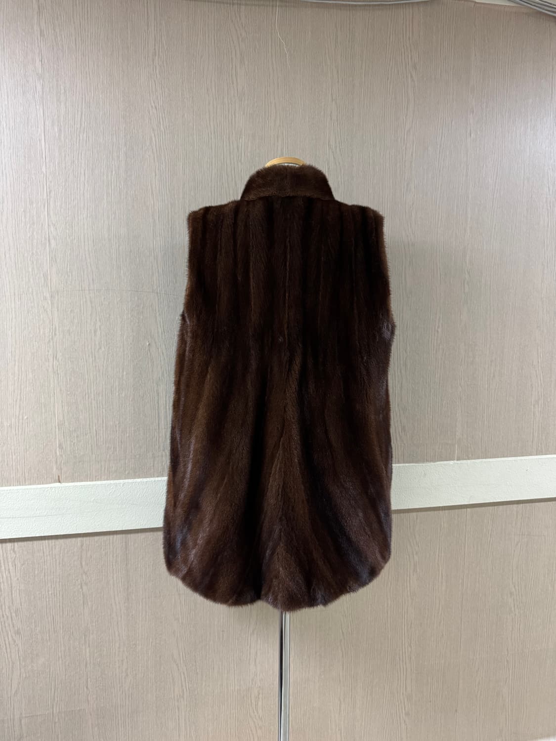 진도 아메리칸퍼워드 브라운 풀스킨 밍크 베스트 상품이미지2