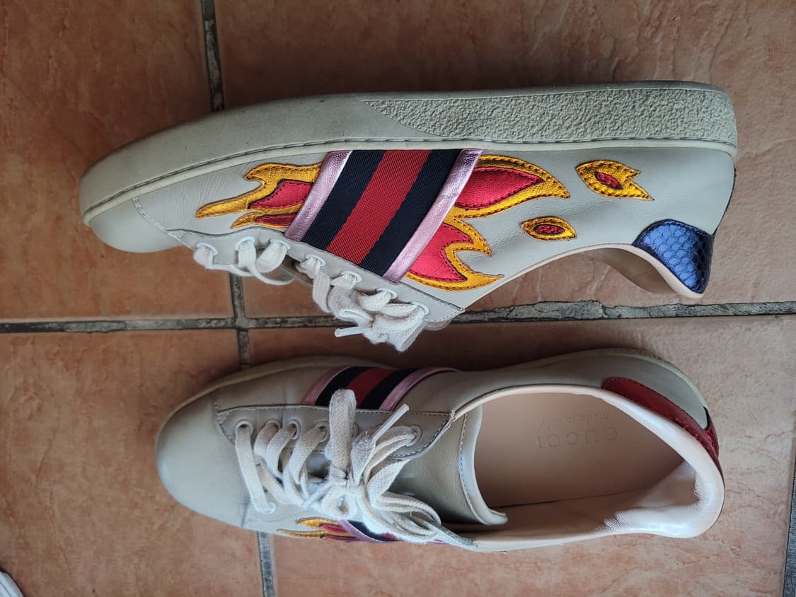 구찌 플레임 스니커즈 상품이미지3