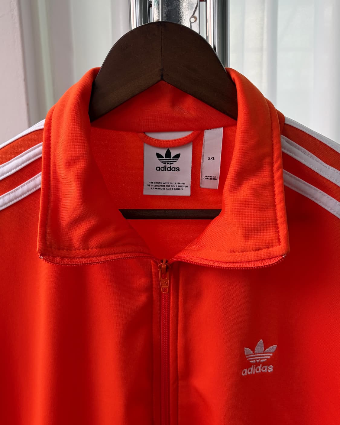 [2XL]아디다스 파이어버드 오렌지 트랙탑 져지 상품이미지7