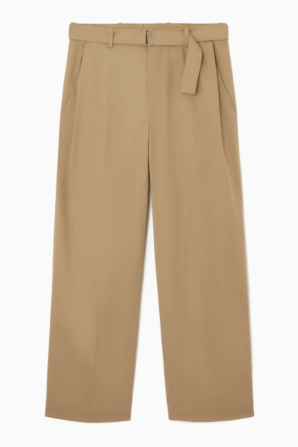 [44] COS 코스 벨티드 플리티드 와이드 레그 트라우저 상품이미지1