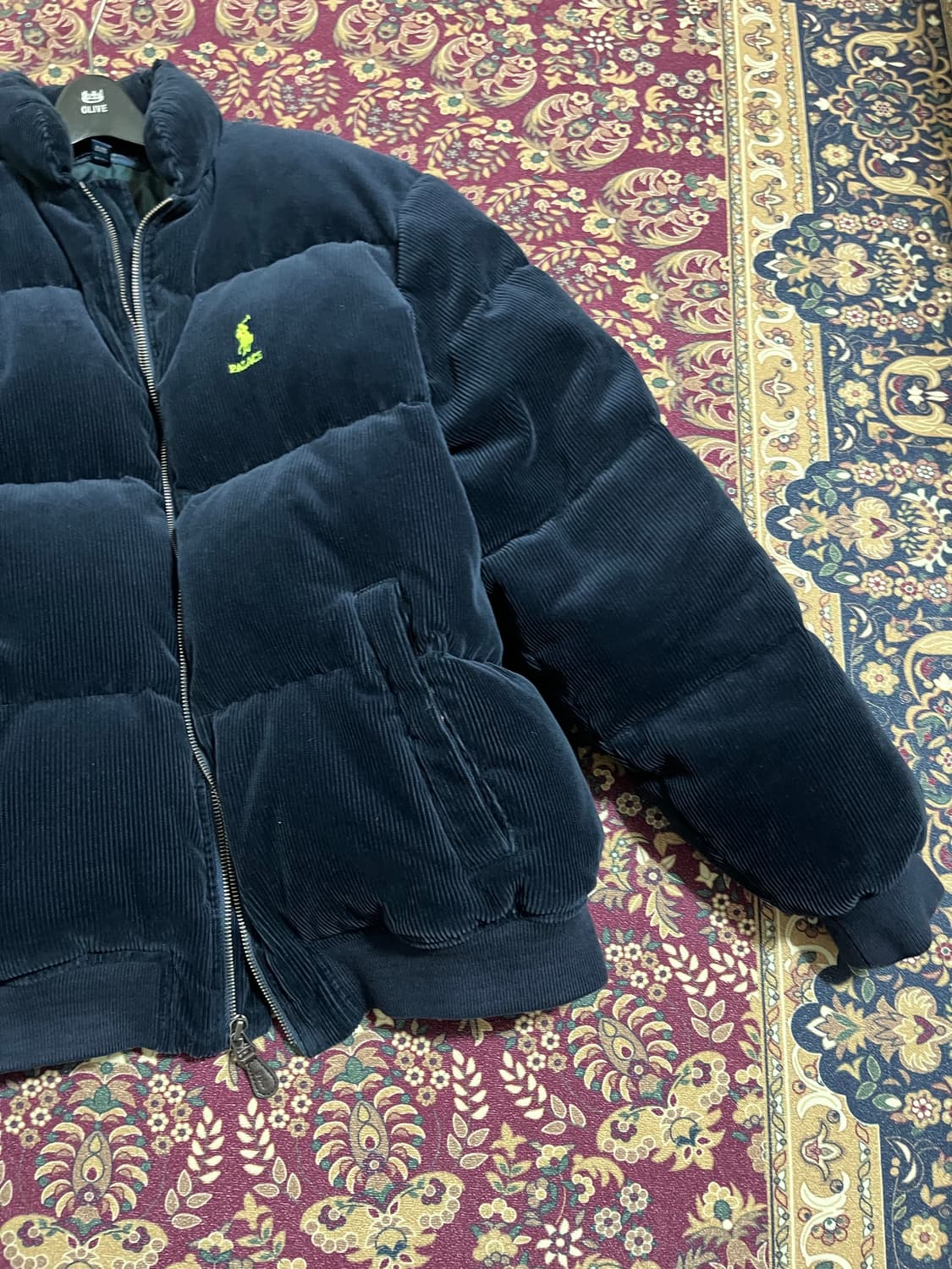 팔라스 폴로 코듀로이 패딩 사이즈 라지 상품이미지4