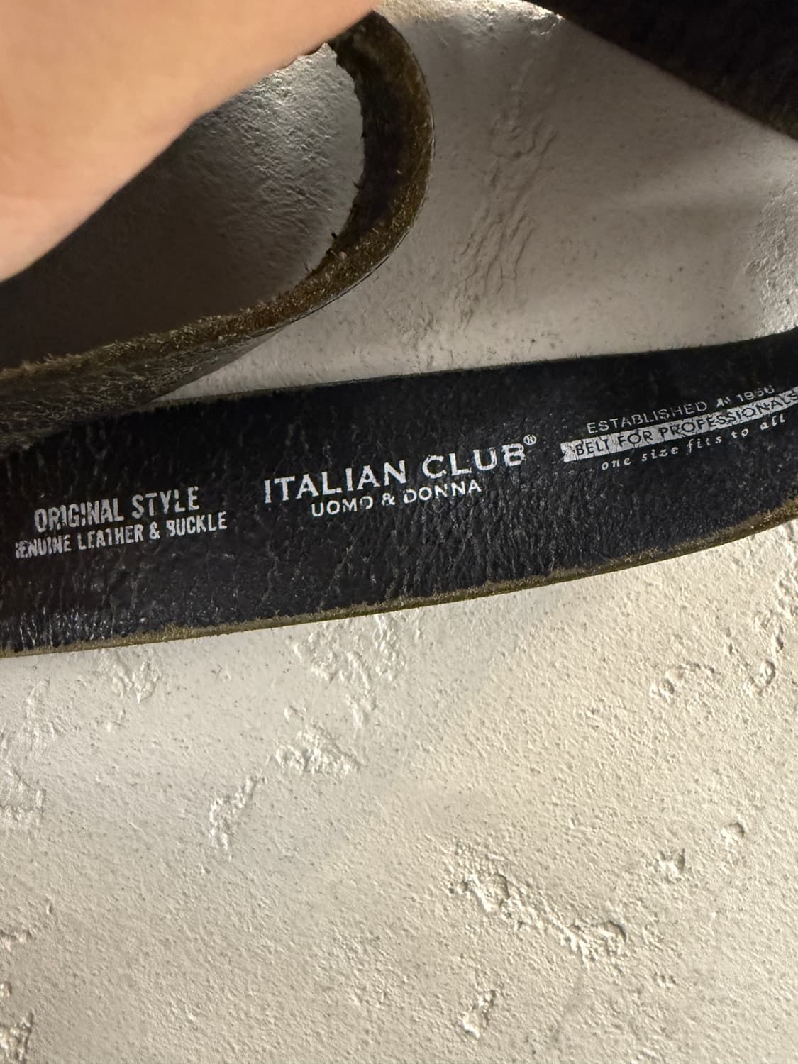 빈티지 미국 공군 보안 경찰 벨트 상품이미지4