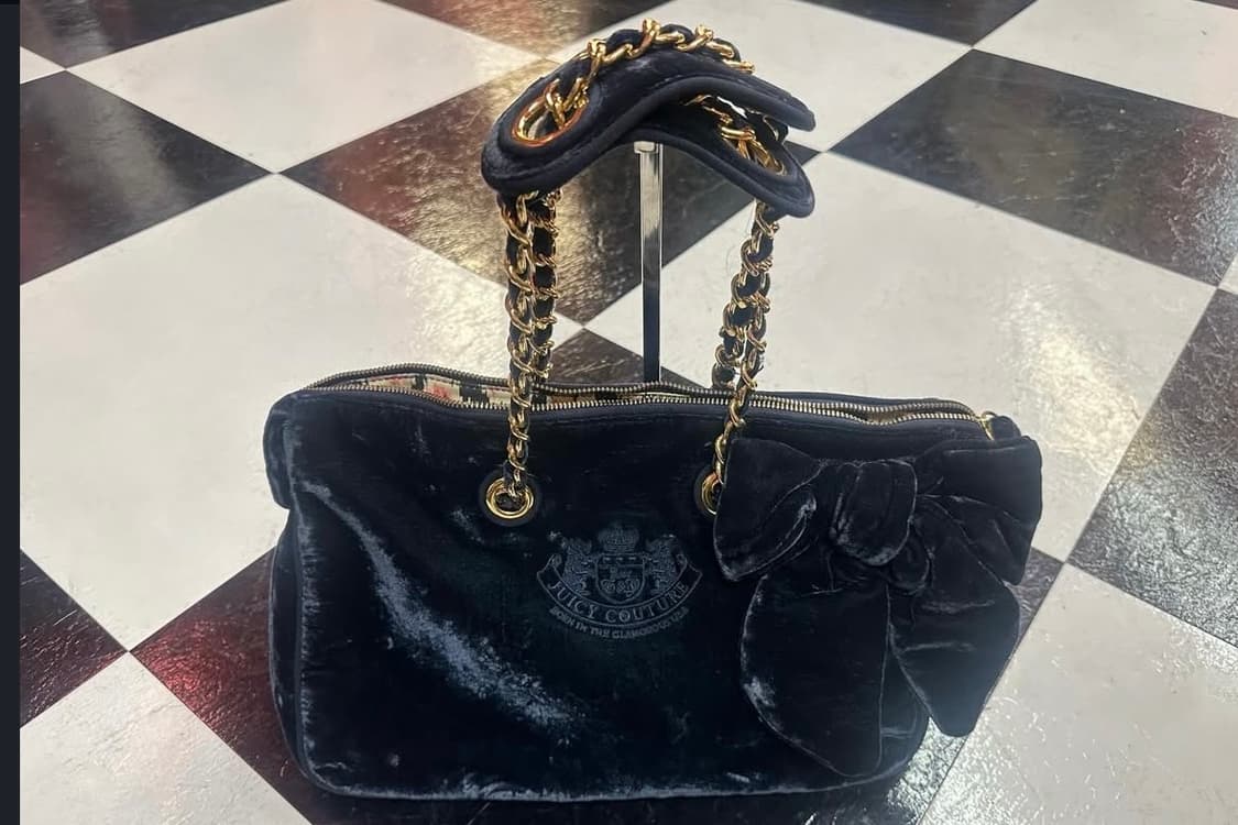 쥬시꾸뛰르 conture bag navy 상품이미지1