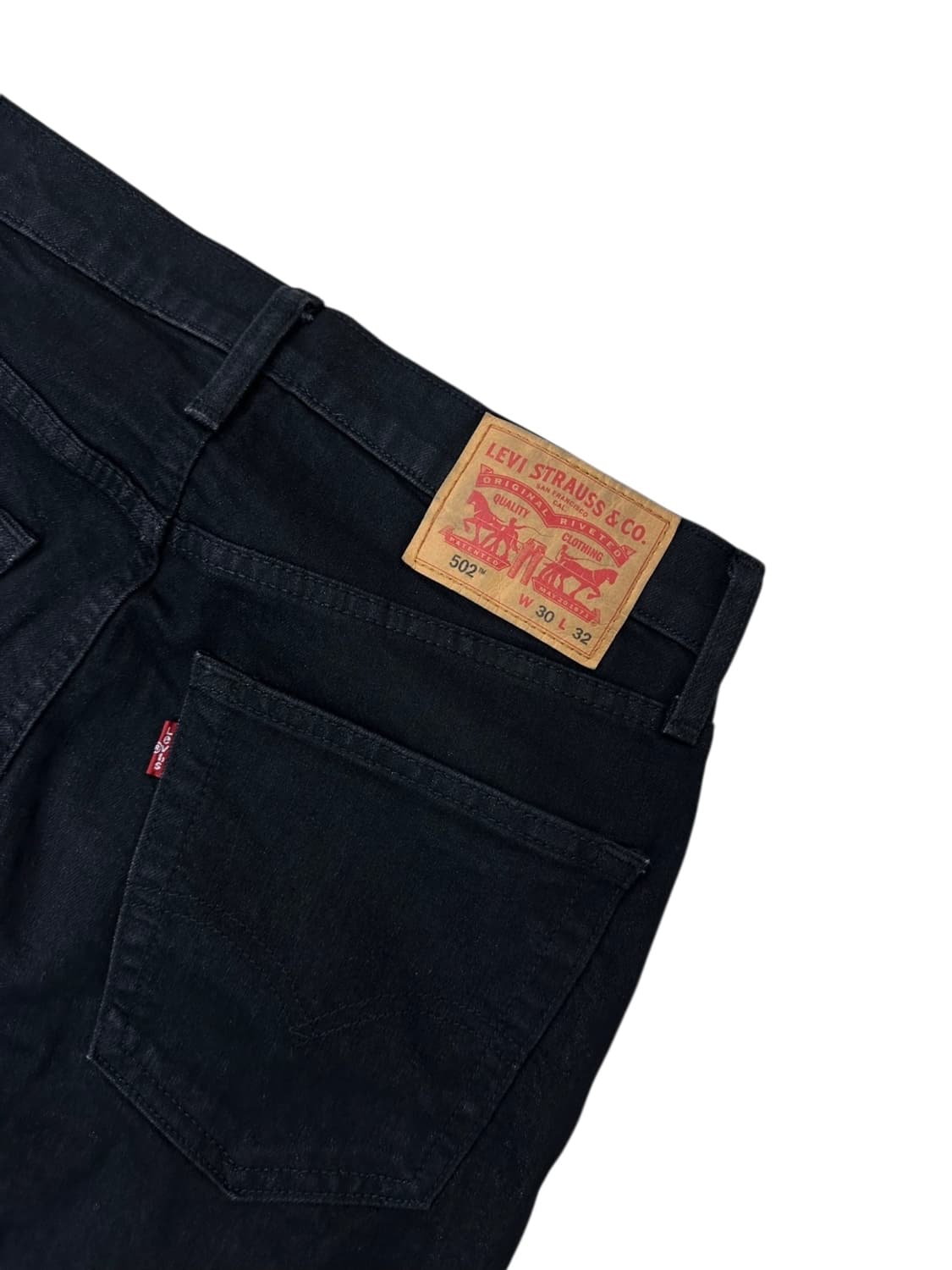 리바이스 502 웜진 기모 블랙데님 (30) 상품이미지6