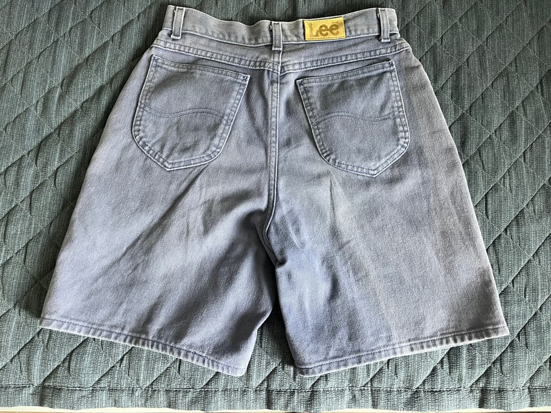 Lee purple denim shorts 상품이미지1