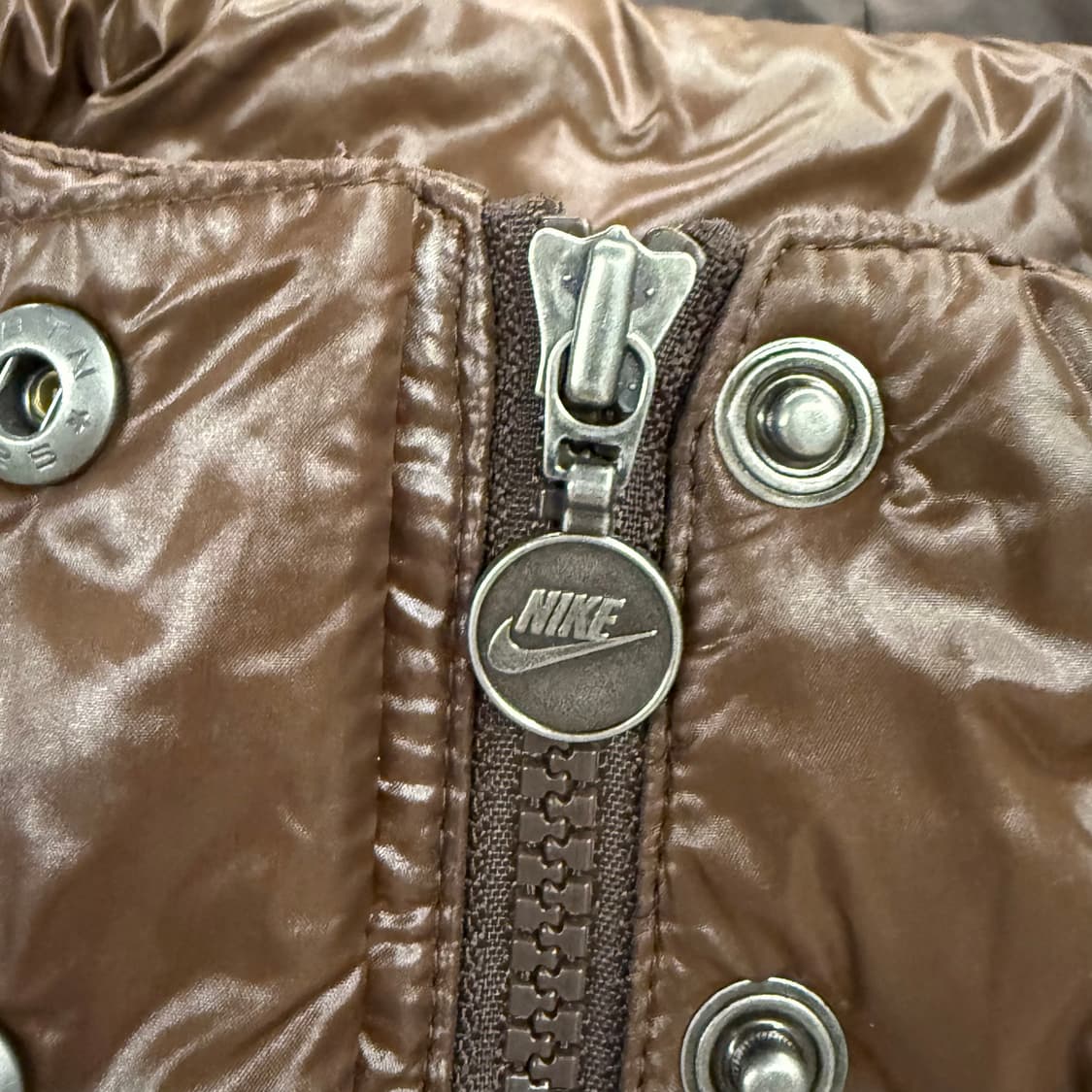 나이키 초코 브라운 후드 숏패딩  상품이미지8