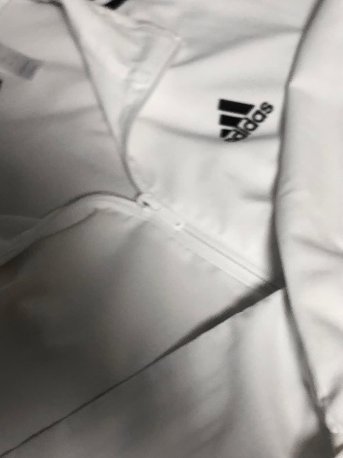 아디다스 바람막이 져지 화이트  상품이미지5