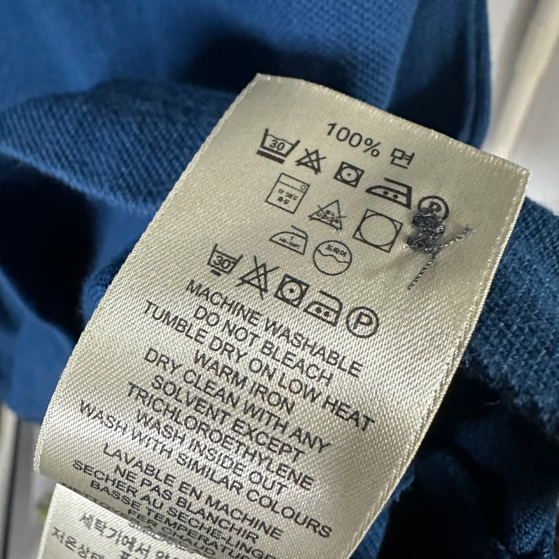 버버리 브릿 하프 폴로 티셔츠 상품이미지6