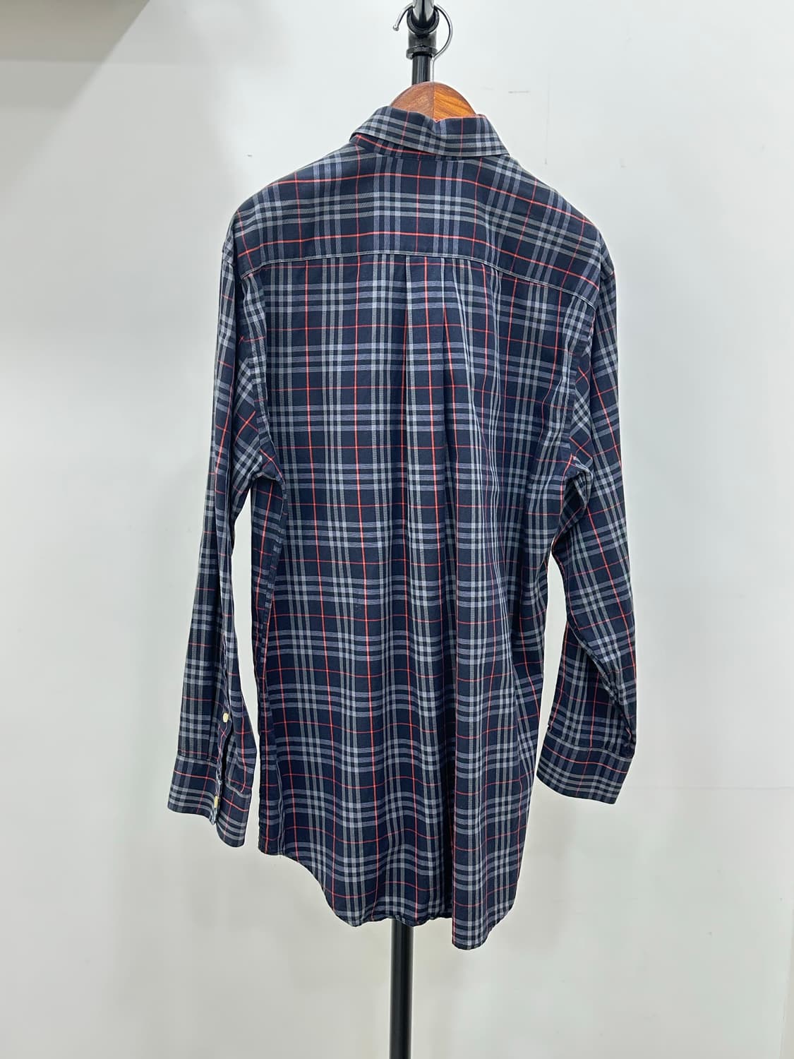 버버리 남성 체크 남방 상품이미지3