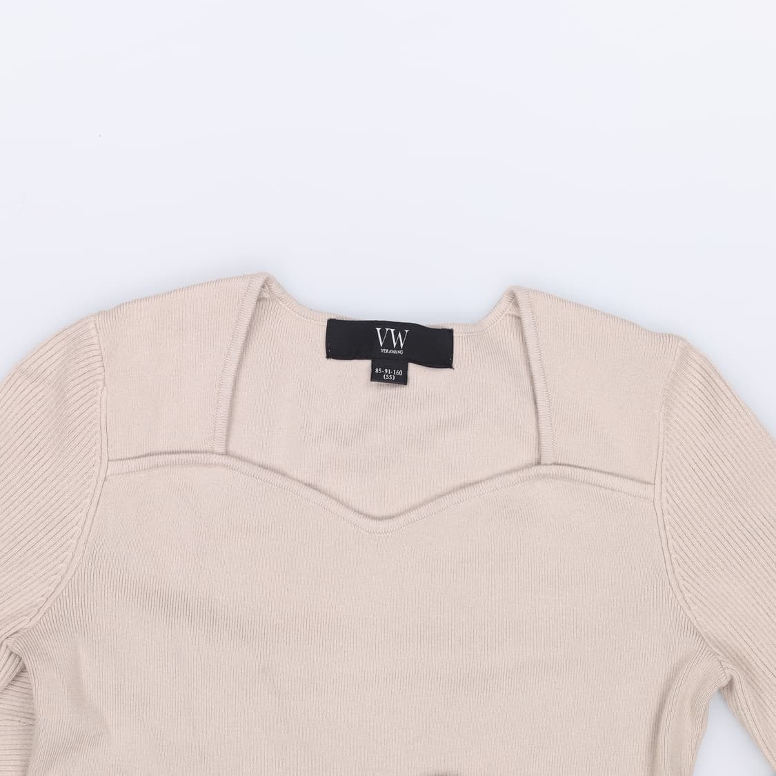 [85] 베라왕 하트넥 골지 니트 스웨터  0105J 상품이미지3