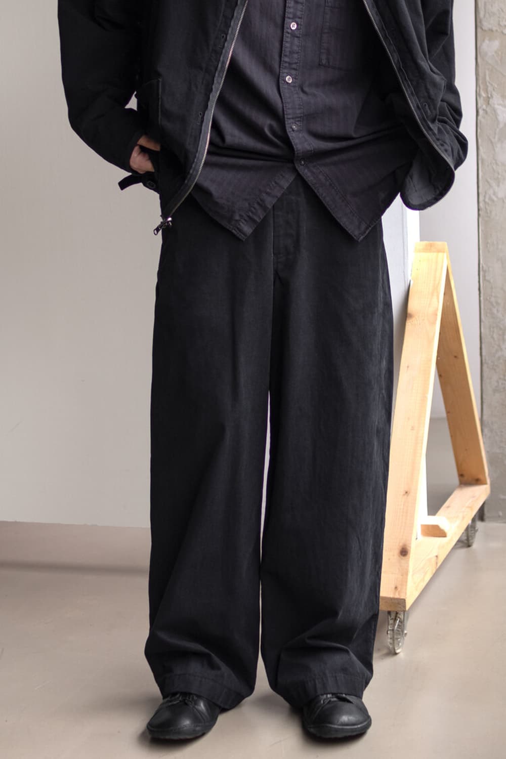 고낙 피셔맨 팬츠 블랙 상품이미지2