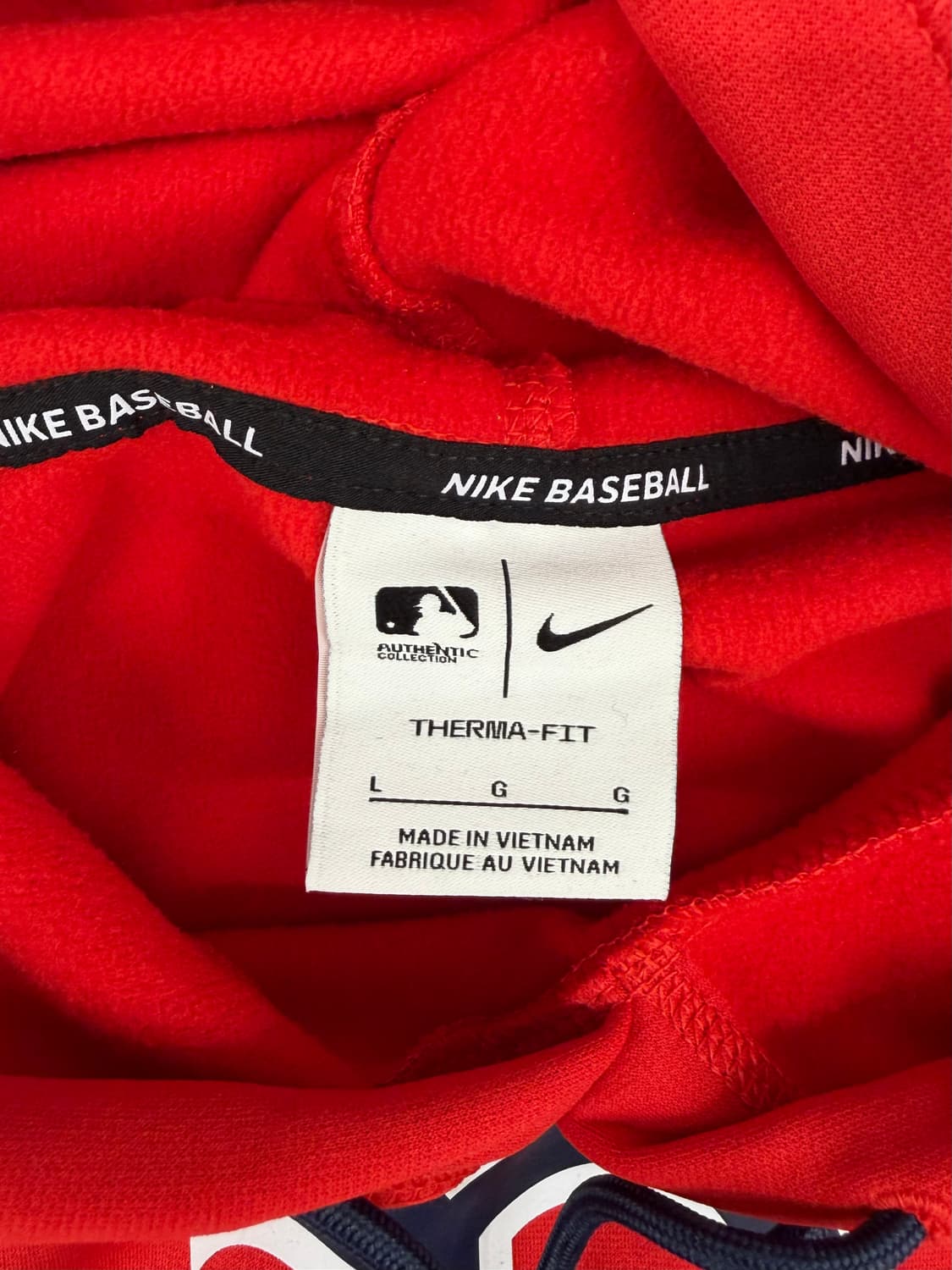 [L] 나이키 x 보스턴 레드삭스 후드티 레드 상품이미지6