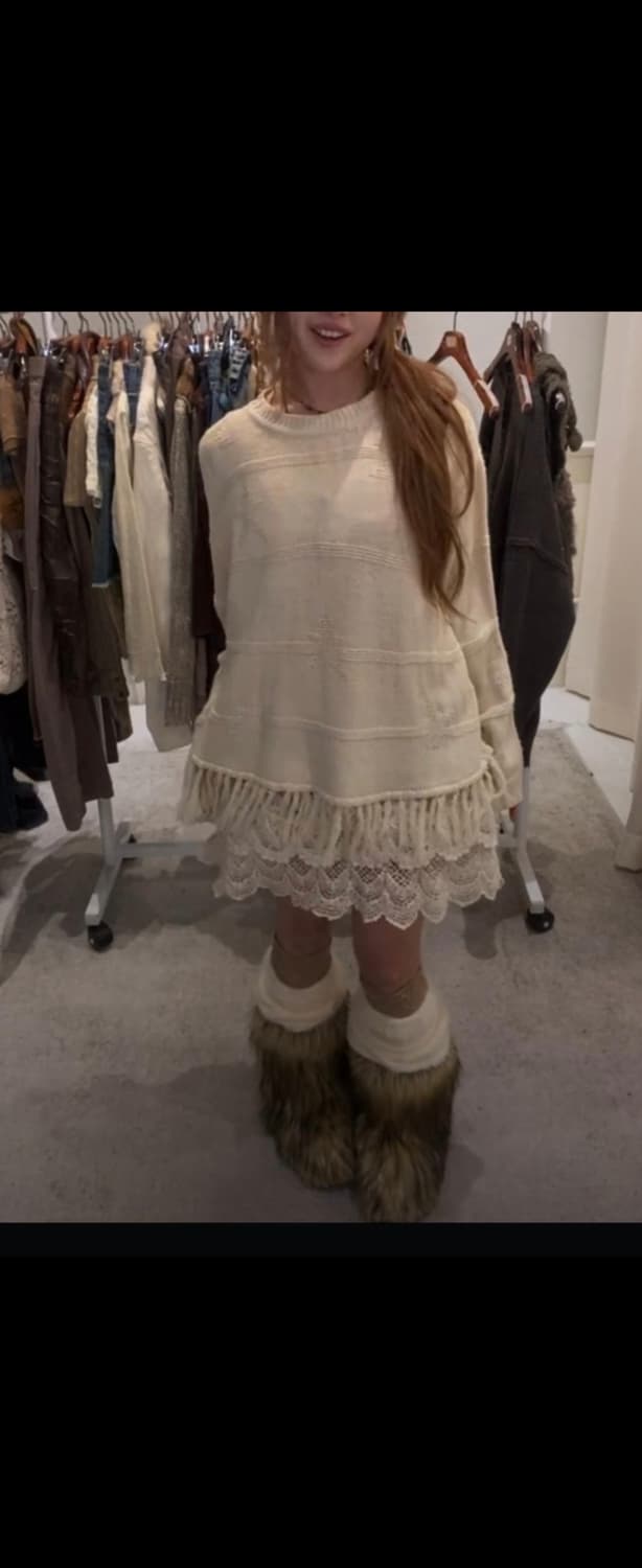 그런지페어리 와걸 별테슬니트+레이스나시셋트 상품이미지1