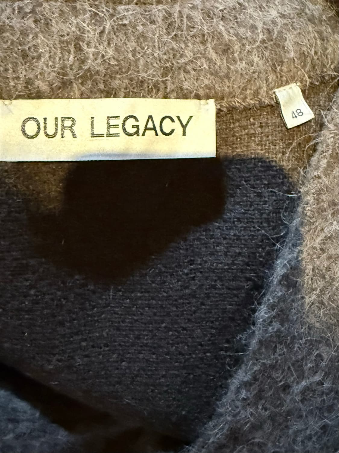 Our legacy 몰그레이 모헤어 가디건 48 상품이미지3