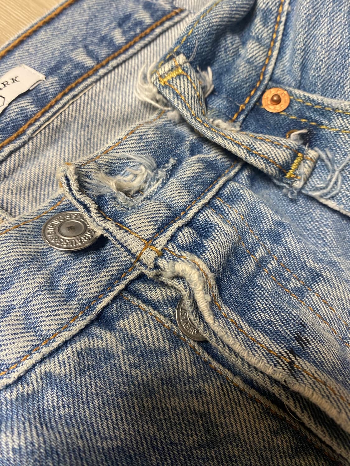 올드파크 배기진 연청 M 상품이미지4