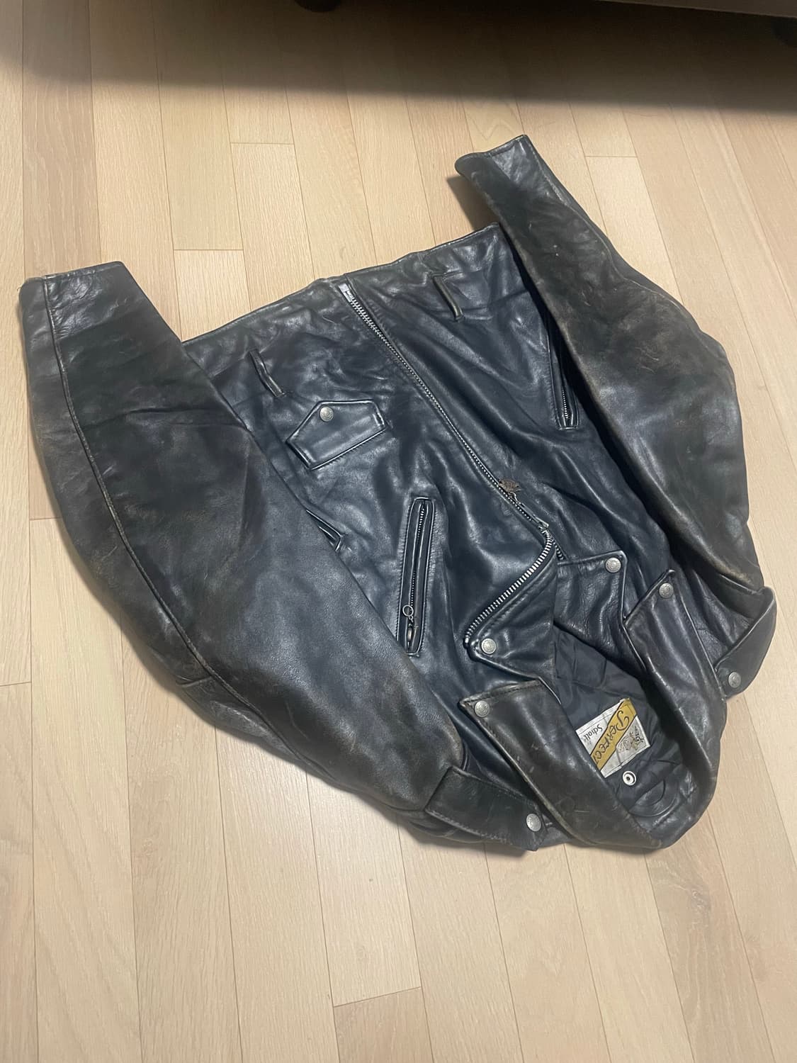 쇼트 퍼펙토 618 더블라이더 자켓 상품이미지6