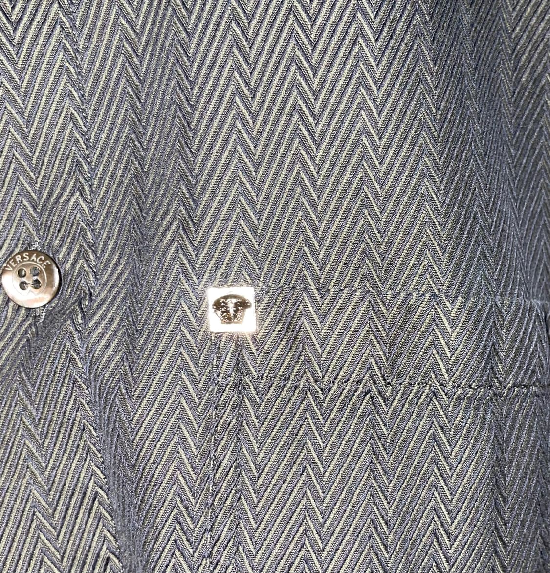 지아니 베르사체 그린패턴 셔츠 상품이미지3